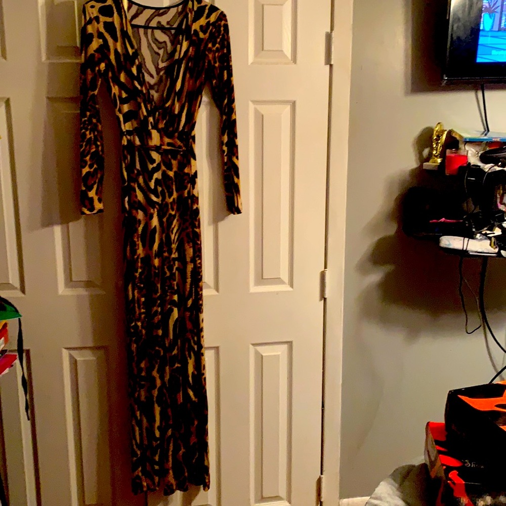 Leopard jumpsuit